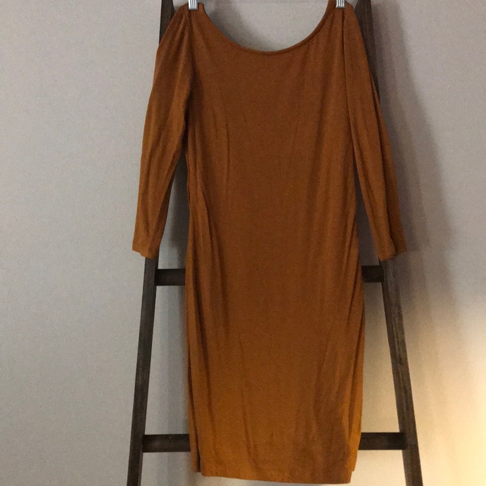 Cross back dress